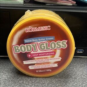 Body Gloss Donut Body Butter Cream - Yellow price firm new